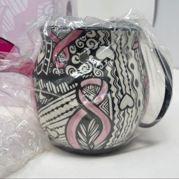 Scentsy Ribbons of Hope Retired Breast Cancer Awareness Full Size Warmer Burner - Picture 3 of 9
